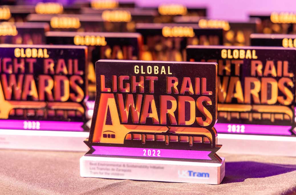 RVLR Wins Global Light Rail Award 2022