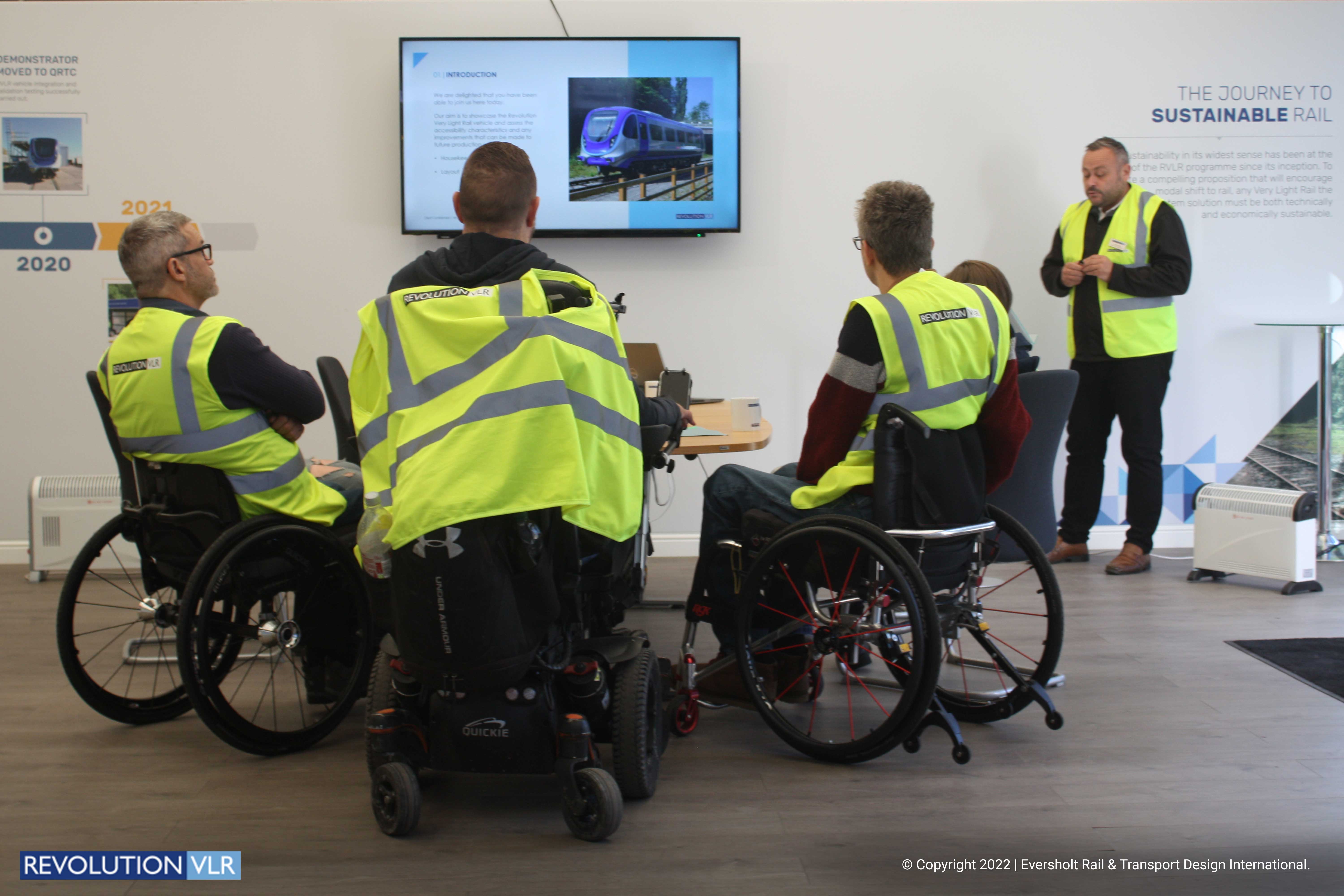 Accessibility visit in Ironbridge